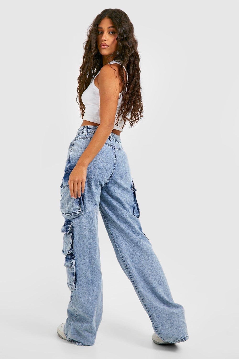 Jean droit taille haute discount